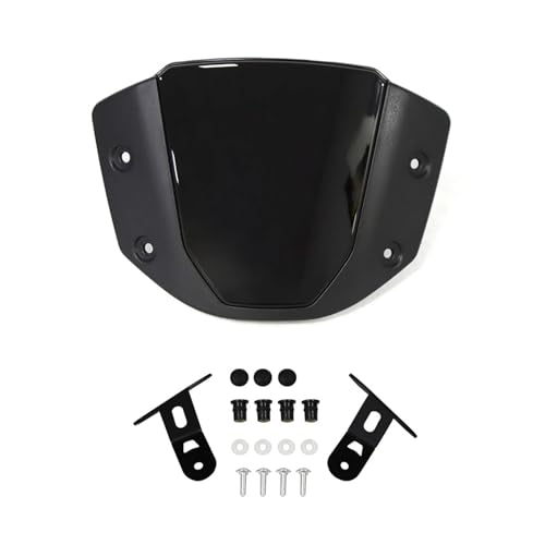 �t�����g�t�F�A�����O �ɓK������ CB650R Cb650r 2019-2022�p �I�[�g�o�C�X�|�[�c���h�E�C���h�X�N���[�����[�^�[�o�C�U�[�t�����g�X�N���[���E�B���h�f�t���N�^�[�����A�N�Z�T���[ �X�|�C���[(Bright black 1000)