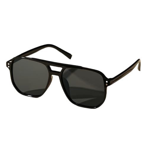 Lunettes de soleil unisexes avec monture plastique robuste et légère