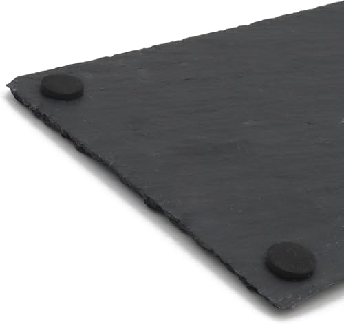 Image of JIH Reptile Basking Platform, Natural Rock Reptile Food Bowl Tortoise Feeding Dish Habitat Decor. (30x15cm 2pcs)