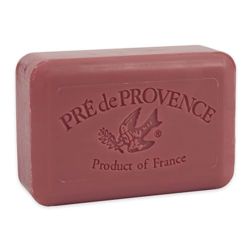 Image of Pre de Provence Artisanal Soap Bar, Enriched with Organic Shea Butter, Natural French Skincare, Quad Milled for Rich Smooth Lather, 8.8 Ounce, Mangosteen
