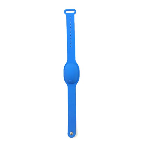 Easy-topbuy Muñequera Dispensador De Jabón, Ajustable Pulsera Dispensador De Desinfectante Manos Dispensador Gel Hidroalcoholico con Apriete La Botella para Adultos Y Niños, 235x15mm Cover