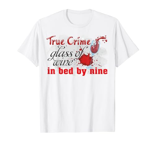 true crime glass of wine in bed nine murder mystery T�V���c