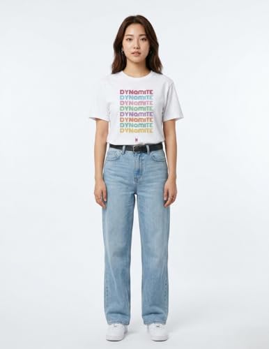 Image of BTS Dynamite Classic White T-Shirt