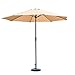 Brandway Center Pole Patio Luxurious Umbrella with Base - Garden Umbrella