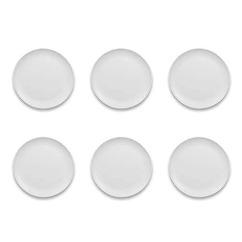 Tarhong Matte Craft Coupe Dinner Plate, 10.5", Melamine, Set Of 6 #TOP12