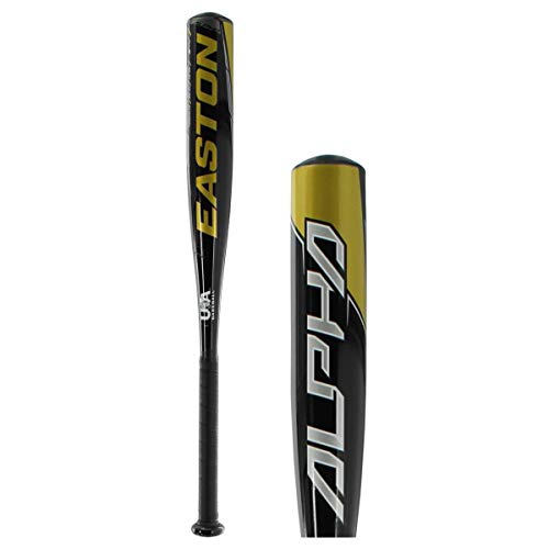 EASTON ALPHA -10 USA T-Ball Baseball Bat, Small Barrel, 25/15, TB20AL10