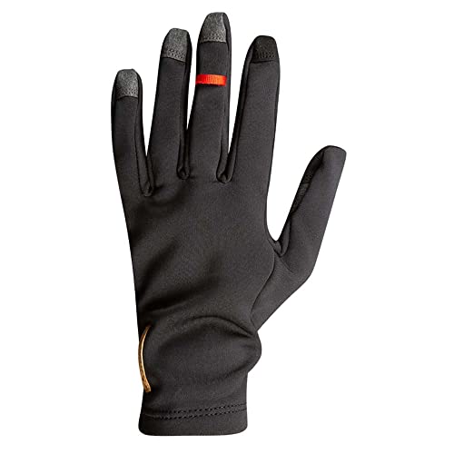 PEARL IZUMI Men's Thermal Cycling Glove, Lightweight & Durable Bike Grip with a Soft Wool-Like Synthetic Leather Palm & Thermal Fabric, for Outdoor Activities, Black, Medium
