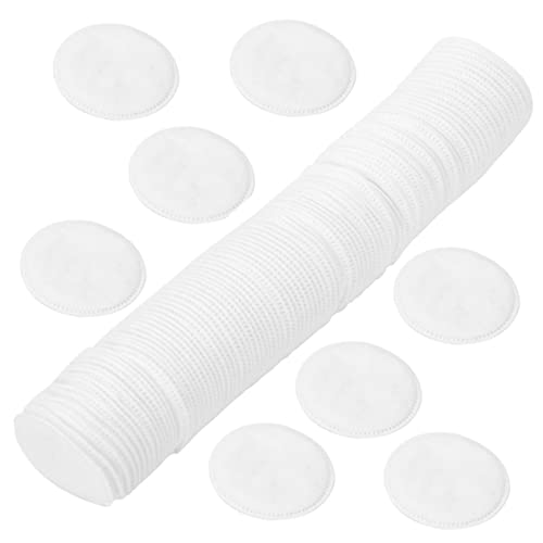 VICASKY 100Pcs Convenient Cosmetic Pads Facial Cleaning Makeup Pads for Household Use Soft and Elastic for Gentle Exfoliation and Deep Cleansing for Daily Skincare