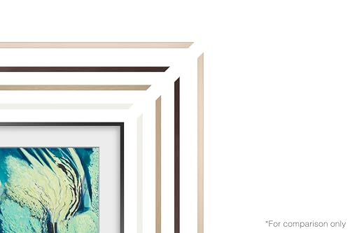 Image of Samsung 50-inch The Frame Customizable Bezel Modern Brown (VG-SCFA50BWBZA, 2021 Model)