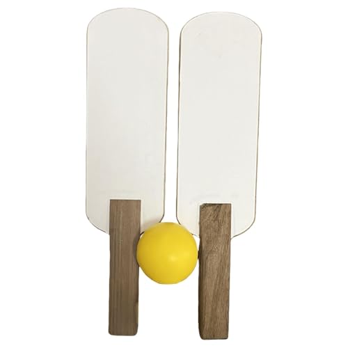 LeeQinersw 2 Table Tennis Rackets for, Decoration, Accessories, for Indoor and Outdoor Use, 1 Ball