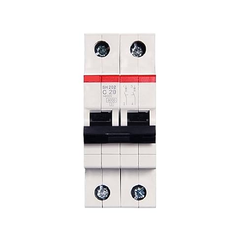 Disjoncteur miniature SH200 2P 40A Type C pour tableau électrique