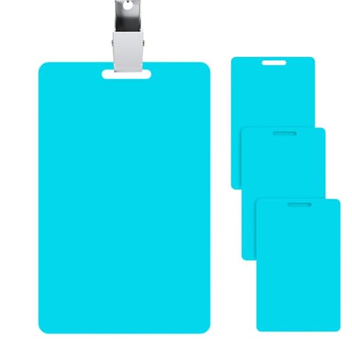 Reusable Pocket Notepad Badge - Erasable Mini Writing Board Kit | Vertical Dry Erase Notebook Card Set, Portable Memo Display To