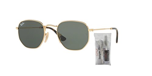 Ray-Ban RB3548N Hexagonal Sunglasses For Men For Women +BUNDLE with ACCESSORY EYEWEAR KIT2