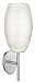 Eglo 88956A Batista 1 Wall Light, Matte Nickel