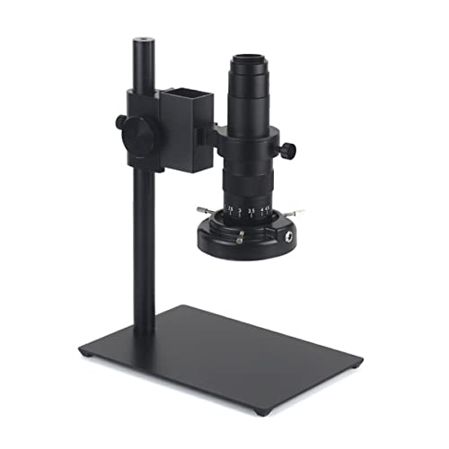 Microscope Kit 48MP 4K 2K Digital Video Microscope Camera Industrial Monocular 180X Zoom C-Mount Lens Microscope Lens Adapters