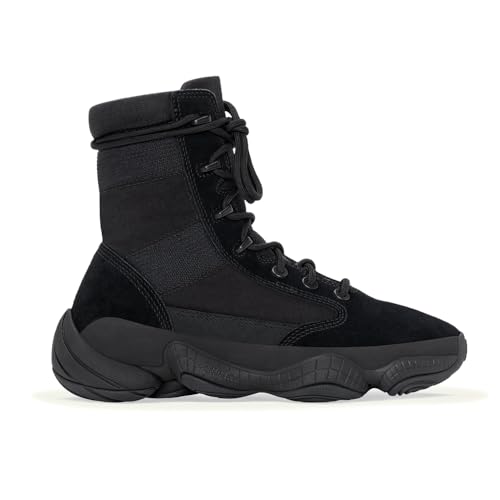 adidas Mens Yeezy 500 High Lace Up Casual Boots Ankle - Black