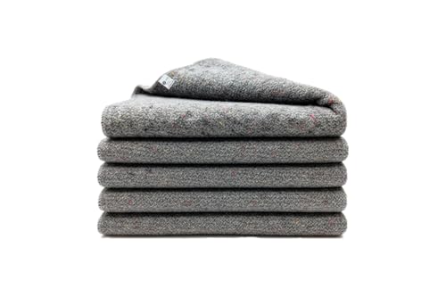 W.E. Roberts Pack of 25 Furniture Moving Van Removal Packing Transit Fabric Blankets -200cm x 150cm