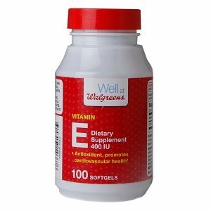 Walgreens Vitamin E 400 IU Dietary Supplement Softgels 100 e