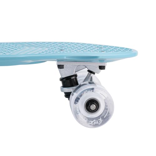 Image of KMX Skateboard 22 and 27 Inch, Classic Mini Cruiser Skateboard for Boys, Girls, Kids, Students, Adults, Teens, Mini Cruiser Board for Beginners and Advanced