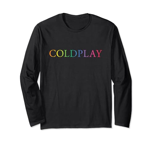 Offizielles Coldplay Logo Langarmshirt Offizielles Coldplay Logo Langarmshirt