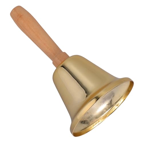 FUNOMOCYA Service Bell Handheld Call Bell for Restaurant School and Home with Metal Design