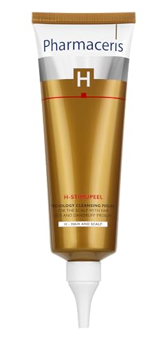 Pharmaceris H SÁPIEL DEL CUERPO PEELP LIMPIEZA TRYCOLÓGICA PEELING Olamine Piroctone, Cafeína, Urea, Tratamiento de la Pérdida del Cabello, Mujeres y Hombres Cuidado del Cabello - 125 ml