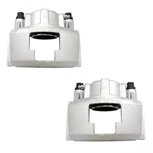 Image of TRQ Front Driver and Passenger Side Brake Caliper Set Hardware Compatible with 90-02 Chevrolet Astro All Wheel Drive 90-02 GMC Safari All Wheel Drive 96-02 Chevrolet Express 1500 Van