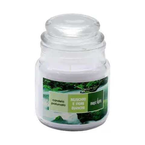 Vela perfumada Magic Lights en tarro de cristal Cover