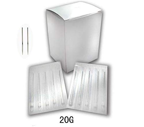 Shuiniba 20G 5 Pieces Body Ear Navel Nose Lip Nipple Piercing Needles - Thumbnail 2