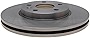 ACDelco Silver 18A2822A Front Disc Brake Rotor