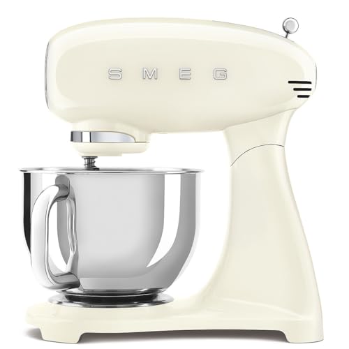 SMF05CREU - SMEG - Robot pâtissier multifonctions 4.8l 1000w crème