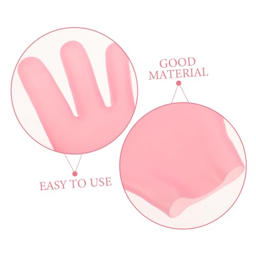 DRESSOOS Mascarillas Para Pies Exfoliante Calcetines Hidratantes Para Pies Secos y Agrietados Mascarilla Para De Silicona Para Cuidado De Spa y Hogar - imagen 4