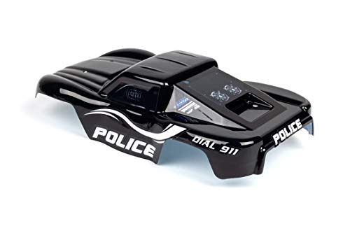 SummitLink Custom Body Police Style for 1/16 Scale RC Car (Truck Not Included)