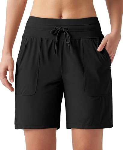 Willit Women's Shorts Hiking Athletic Shorts Quick Dry Golf Outdoor Casual 5"/7" Shorts Lightweight UPF50+3