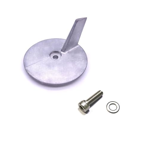 Boat Engine 664-45371-01 67C-45371-00 Aluminum Alloy Trim Tab Anode for Yamaha Outboard Motor 25HP 30HP 40HP 50HP, Sierra 18-6096 (Aluminum Alloy)