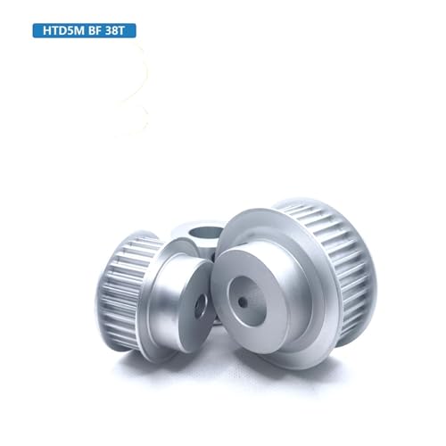 Poulie de synchronisation 38 dents HTD5M anti-glissement pour guidage précis de courroie 20mm