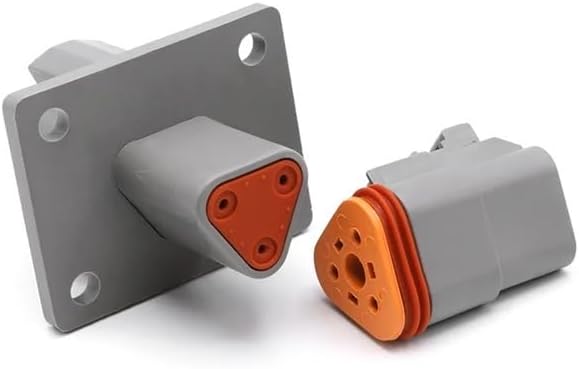 DT04-4P-L012 Type Waterproof Automotive Connector 2P/3P/4P/6P/8P/12P Butt Harness Socket Terminal(8p,100Sets)