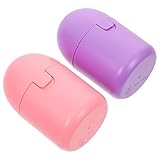 COHEALI 2Pcs Menstruation Cups Case Periode Cups Dampfer Sterilisator Wiederverwendbare Vaginalbecher- Aufbewahrungsbox für Frauen Feminine Care Accessoire Zufällige Farbe
