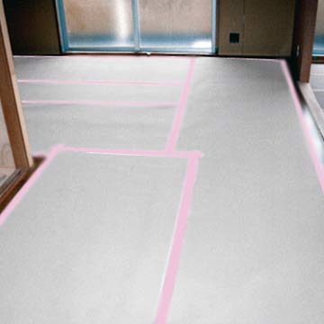 Amazon.co.jp: 日東電工 No.395N さくら色 床養生テープ 50mm×25m 30巻