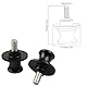 Sixfolo 2 Stück Ständeraufnahme Montageständer 8mm Schwingenschutz Montageständer CNC Montageständer Racingadapter Bobbins aus Aluminiumlegierung Spulen Schwinge Ständer Schraube für Motorräder