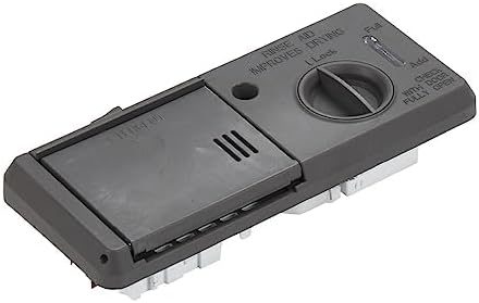 Compatible with Whirlpool W11032769 Kitchenaid Dishwasher Detergent Dispenser Assembly, Black