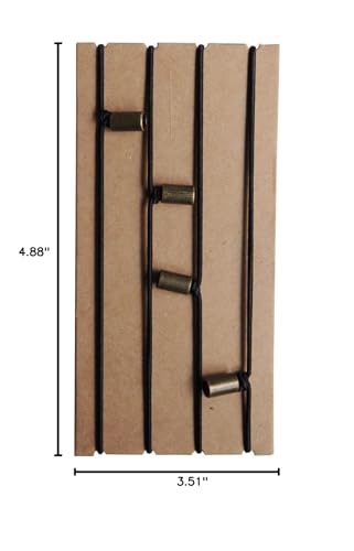 Image of Wanderings Travelers Notebook Elastic Bands - 5 inch x 4 inch (12.5 x 9cm) - 4 Pack Jump Bands with Decorative Bead Small Passport Sized - Replacement Connection Straps for Refillable Travel Journals