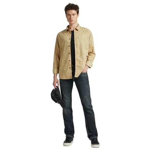 Image of Pepe Jeans Men's Casual Shirt | Trendy Printed Shirt for Men| Regular Fit | Full Sleeve | Available in Plus Size, Cotton