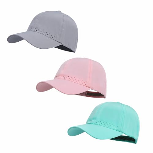 Image of HH HOFNEN Women Quick Drying Baseball Cap Sun Hat Unstructured Golf Hat