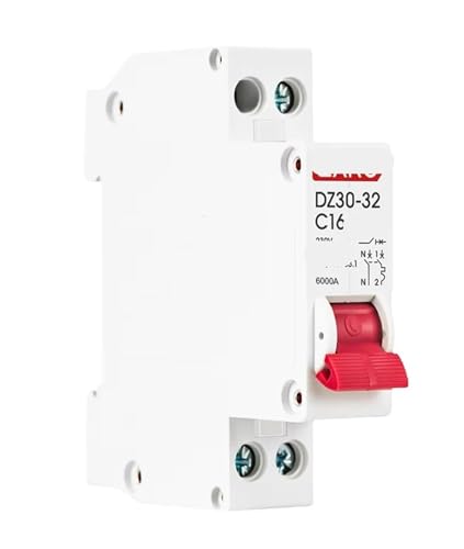 MCB de 20A disyuntor miniatura DZ30-32 que soluciona los cortes de luz por sobrecarga en casa