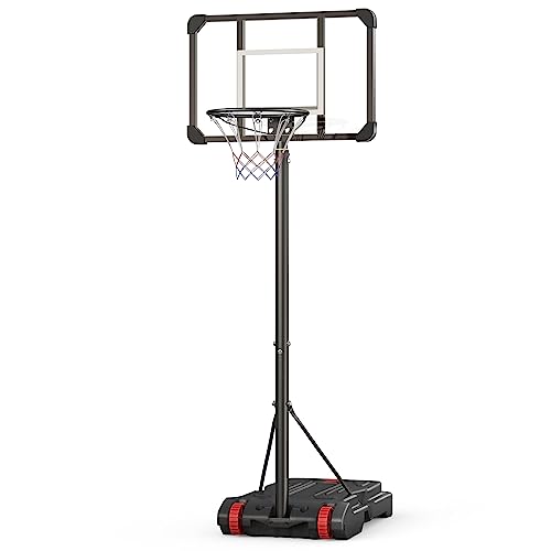 Portable Basketball Hoop Goals System Set Outdoor, 37FT Height