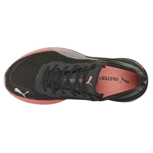 PUMA Womens Deviate Nitro Elite Carbon Running Sneakers Shoes - Black - Size 8 M4