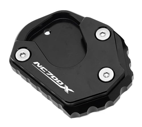 Plaque d'extension NC750X en aluminium CNC accessoire de support latéral noir