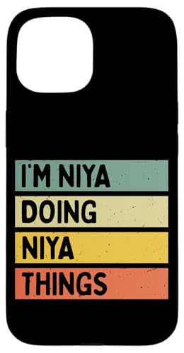 I'm Niya Doing Niya Things �ʔ������� �X�}�z�P�[�X iPhone 15 �p