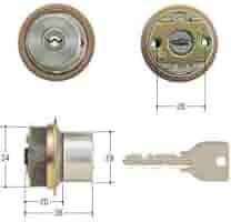 MIWA◆U9TE0.CY交換用シリンダー(LIX)２個同一、１セット◆新品◆ U9.TE0.CY 2個同一キーセット 交換用シリンダーのみ 美和ロック
